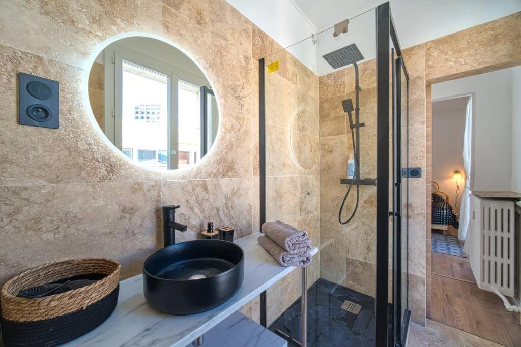 Appartement Tout Equipe Au Coeur Du Vieux Port 4 Couchages Marseilles Exterior foto